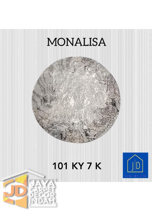Permadani Monalisa Bulat 101 KY 7 K Ukuran 120 cm x 120 cm, 160 cm x 160 cm